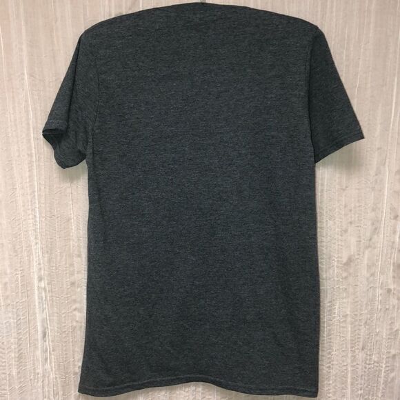 Rebels & Nomads S Gray Cotton Blend Short Sleeve CA Tee - Picture 2 of 7